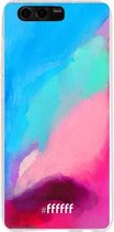 Honor 9 Hoesje Transparant TPU Case - Abstract Hues #ffffff