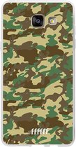 Samsung Galaxy A5 (2016) Hoesje Transparant TPU Case - Jungle Camouflage #ffffff