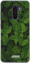 Xiaomi Pocophone F1 Hoesje Transparant TPU Case - Jungle Greens #ffffff