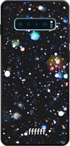 Samsung Galaxy S10 Plus Hoesje TPU Case - Galactic Bokeh #ffffff