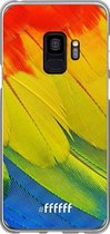 Samsung Galaxy S9 Hoesje Transparant TPU Case - Macaw Hues #ffffff