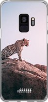 Samsung Galaxy S9 Hoesje Transparant TPU Case - Leopard #ffffff