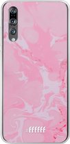 Huawei P20 Pro Hoesje Transparant TPU Case - Pink Sync #ffffff