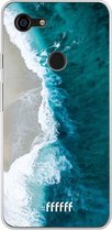Google Pixel 3 XL Hoesje Transparant TPU Case - Beach all Day #ffffff