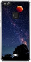 Huawei P10 Lite Hoesje Transparant TPU Case - Full Moon #ffffff