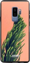 Samsung Galaxy S9 Plus Hoesje Transparant TPU Case - Waving Plant #ffffff