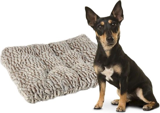 Flamingo Hondenkussen Snoozzy - Grijs - 60 x 45 x 10 cm