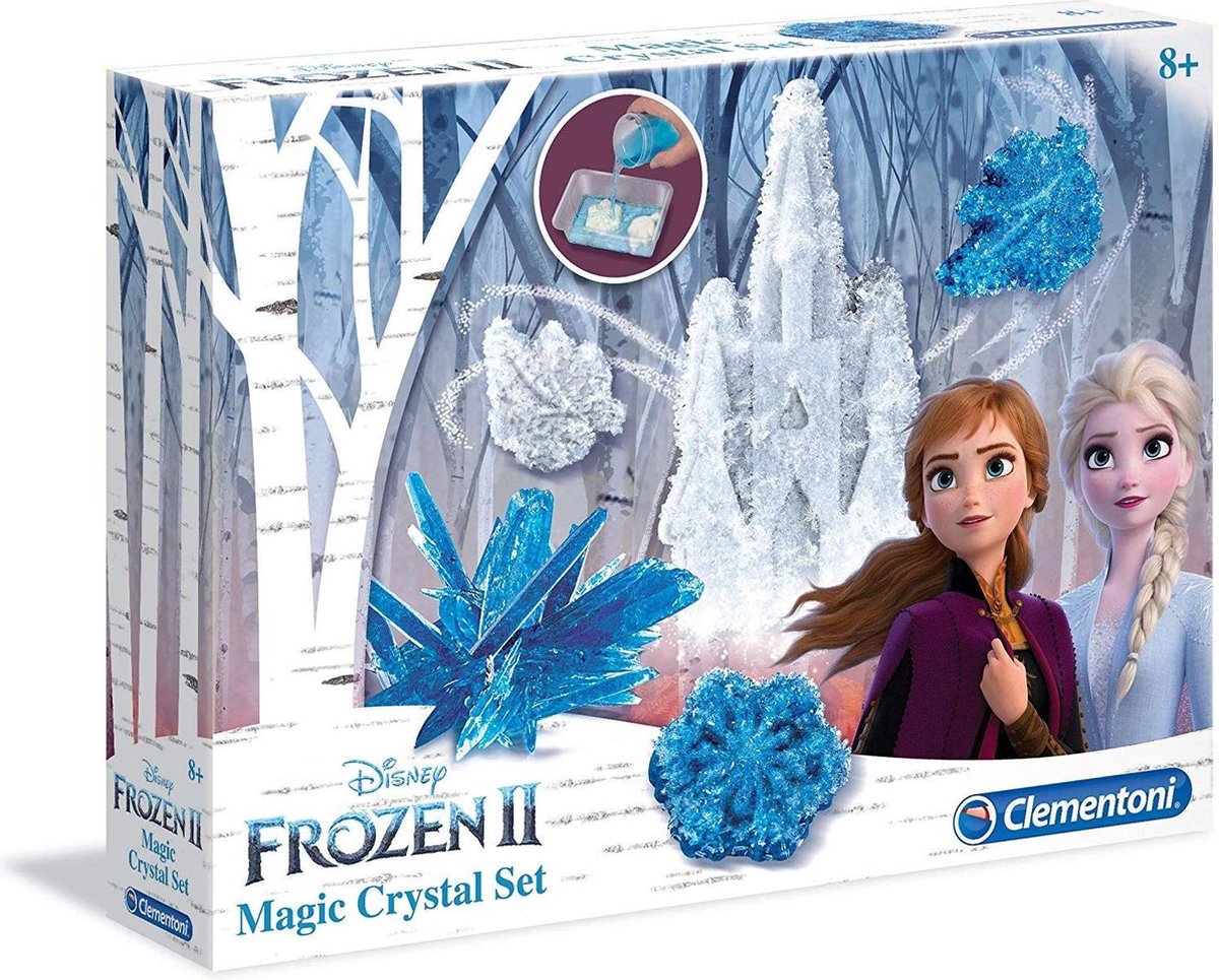 Clementoni - Disney Frozen 2 - Magische kristallenset - Experimenteerset