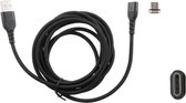 Brodit 945016 USB-kabel 2 m USB 2.0 USB A USB C Zwart