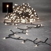 Luca Lighting kerstverlichting lichtsnoer - ook voor buiten - 480 lampjes warm wit - timer - 3600 cm