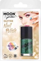 Moon Creations - Moon Glitter - Holographic Nagellak - Groen