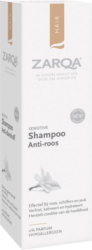 stof in de ogen gooien badge Mannelijkheid ZARQA Shampoo Anti-Roos (effectief bij roos, schilfers en jeuk) - 200 ml |  bol.com