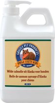 Zuivere Wilde Zalmolie voor Honden met Doseerpomp voor een glanzende vacht en gezonde huid - Grizzly - 125ml tot 2000ml - 2000 ml