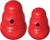 Kong Snack Dispenser Wobbler - Kauwspeelgoed - 190mm x 130mm x 122mm - Rood