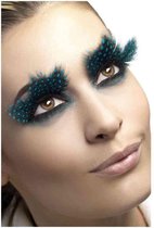 SMIFFYS - Faux cils plume noir à pois bleus pour femme - Maquillage> Faux cils