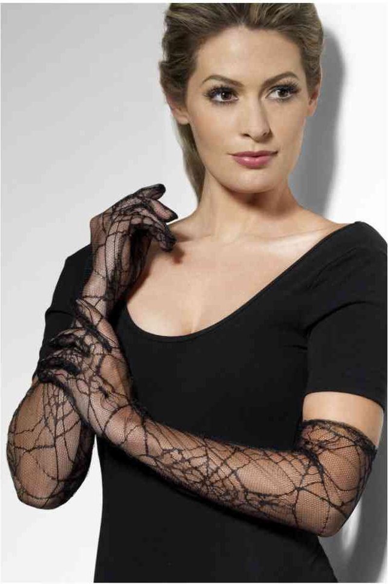 Dressing Up & Costumes | Costumes -Shoe Sock Glove Unde - Lace Gloves, 53cm/21 I