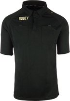 Robey Referee Shirt - Voetbalshirt - Black - Maat XL