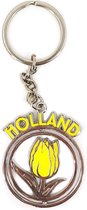 Sleutelhanger Mono Spinning Holland Tulpen Geel - Souvenir