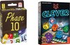 Afbeelding van het spelletje Spellenbundel - Kaartspel - 2 stuks - Phase 10 & Clever