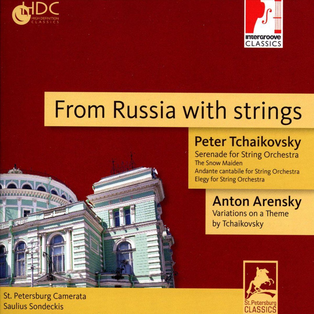 St. Petersburg Camerata - From Russia With Strings