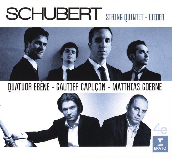 Bol Com Quatuor A B Ne Schubert Quintet And Lieder Quatuor Ebene Cd Album Muziek