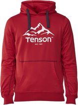 Tenson Mount Race Hoodie - Sweater - Unisex - Rood - Maat XXL