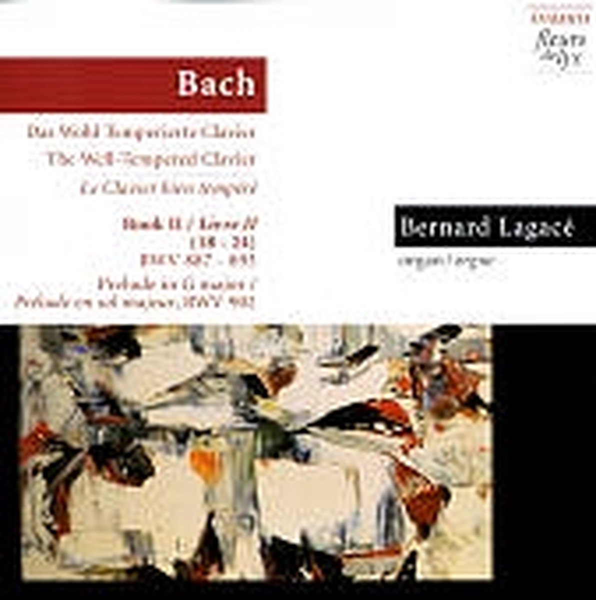 Clavier Bien Tempere, Livre II: Pre (CD)
