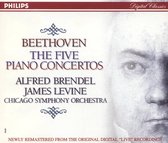 Beethoven: The Five Piano Concertos / Brendel, Levine