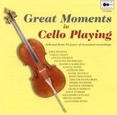 Great Moments In Cello Playing