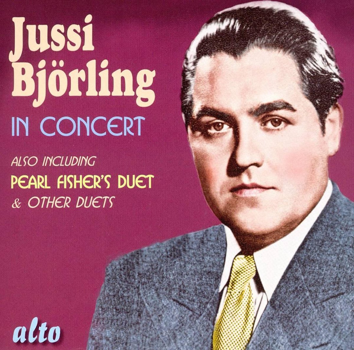 In Concert, Jussi Bjorling CD (album) Muziek