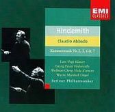 Hindemith: Kammermusik no 2, 3, 6 & 7 / Abbado, Vogt, et al