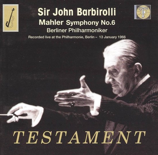 Sir John Barbirolli dirigeert Mahler Symfonie No.6 met de Berliner Philharmoniker.
