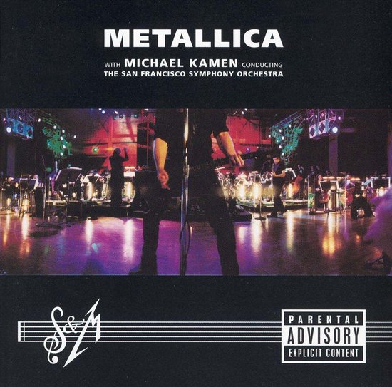 Cover van de film 'Metallica - S & M'