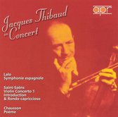 Jacques Thibaud In  Concert