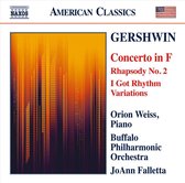 Orion Weiss, Buffalo Philharmonic Orchestra, JoAnn Falletta - Gershwin: Concerto In F (Rhapsody No. 2 I Got Rhythm Variations) (CD)