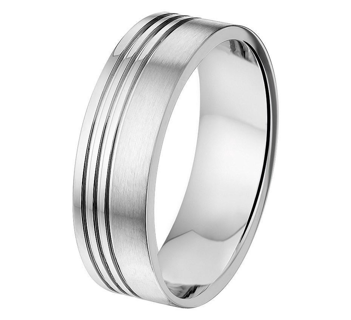 Edelstaal Ring A511 - 7 Mm Zonder Cz 6501647