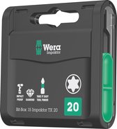 WERA 15x TORX® TX20 867/1 IMP DC Impaktor TX20x25 Bit-Box