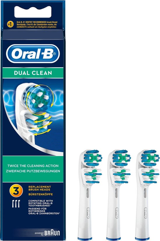 Vrijgevig Ter ere van Wardianzaak Oral-B Dual Clean opzetborstels | bol.com