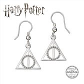 Harry Potter Embellished with Swarovski® Crystals Deathly Hallows Earrings