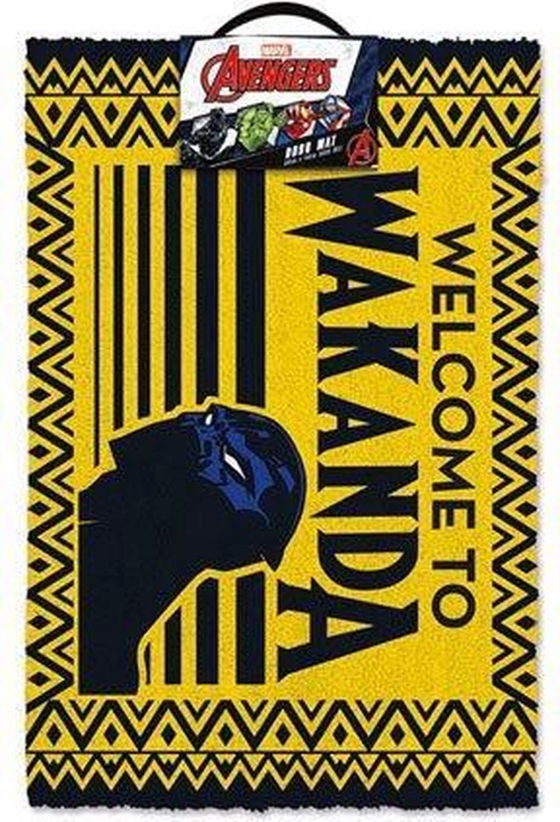 Black Panther - Doormat - Welcome to Wakanda 40 x 60 cm