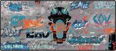 Borderlands 3 Oversize Mousepad Graffiti