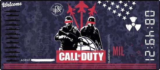 Call of Duty: Cold War Tapis de Souris "Propaganda" 80x35cm | bol.com