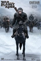 War for the Planet of the Apes: Caesar with Rifle on Horse Statue