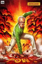 Marvel: Stan Lee Excelsior Unframed Art Print