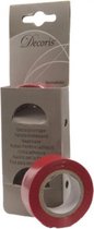 Decoratief Beeld - Raamtape Rol En B. - Aluminium - Decoris - Rood