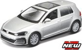 Maisto VW GOLF GTI 2017 PULL-BACK 4,5" - zilver