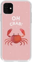 Design Backcover iPhone 11 hoesje - Oh Crab