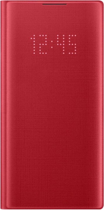 Samsung Galaxy Note 10 LED View Cover Red