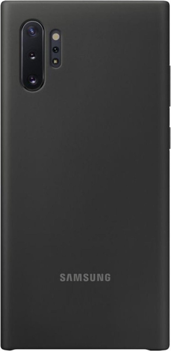 Origineel Samsung Galaxy Note 10 Plus Hoesje Siliconen Cover Zwart
