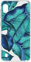 Design Backcover Samsung Galaxy A10 hoesje - Blue Botanic